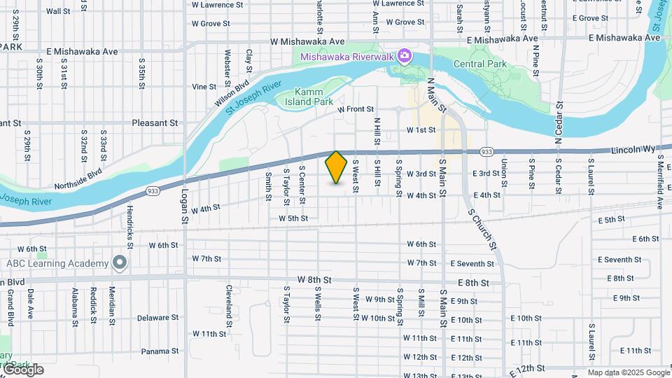 528 W 4th St Map and Location Details