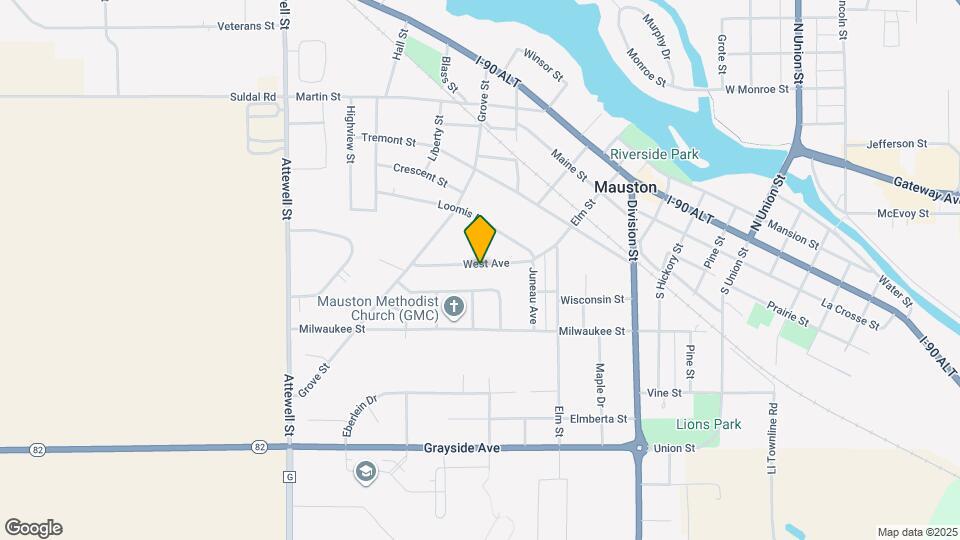 444 West Ave Map and Location Details