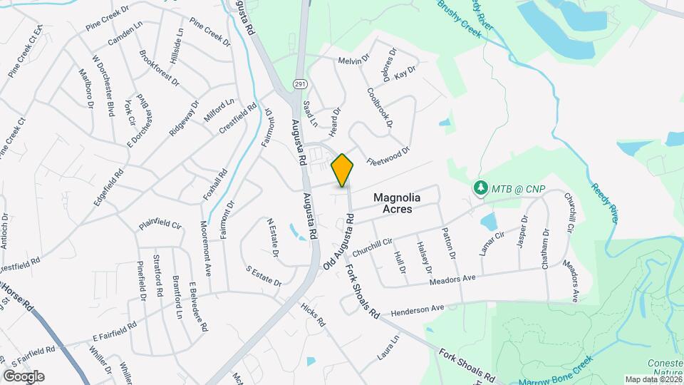 5048 Old Augusta Rd Map and Location Details