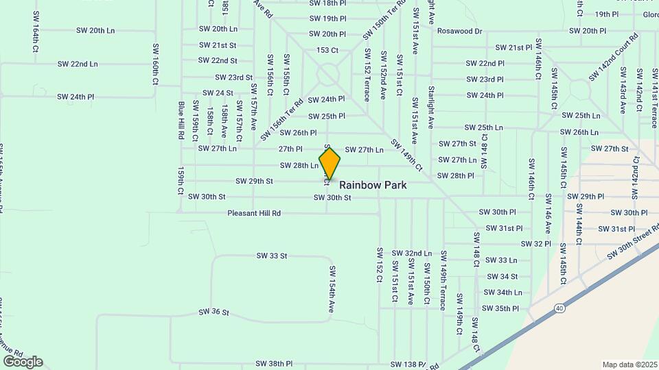 15448 SW 29th St Map and Location Details