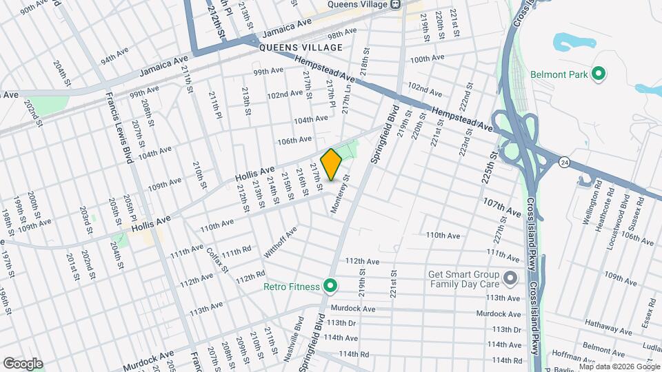 108-54 217th Pl Map and Location Details