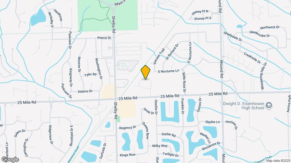 55135 Hanford Ct Map and Location Details
