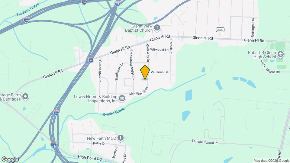 6140 Glen Way Dr Mapa y Detalles de la Ubicación