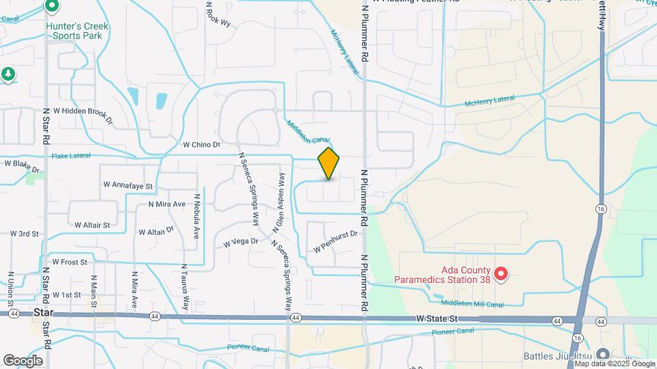 654 N Tresa Pl Map and Location Details