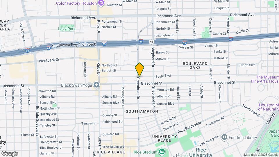 2247 South Blvd Map and Location Details