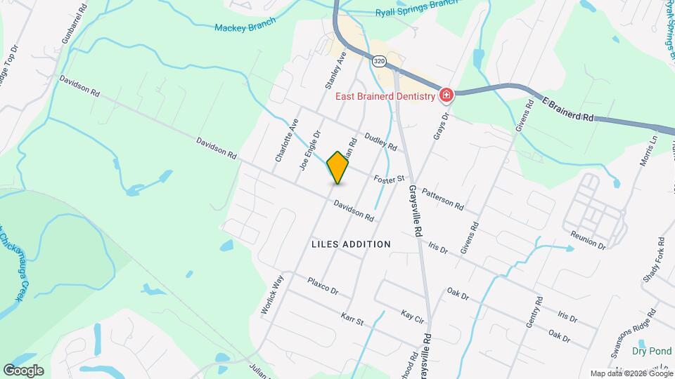 916 Julian Rd Map and Location Details