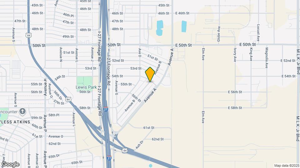 5403 Avenue B Map and Location Details