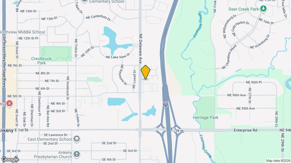 1110 NE 6th Ln Map and Location Details