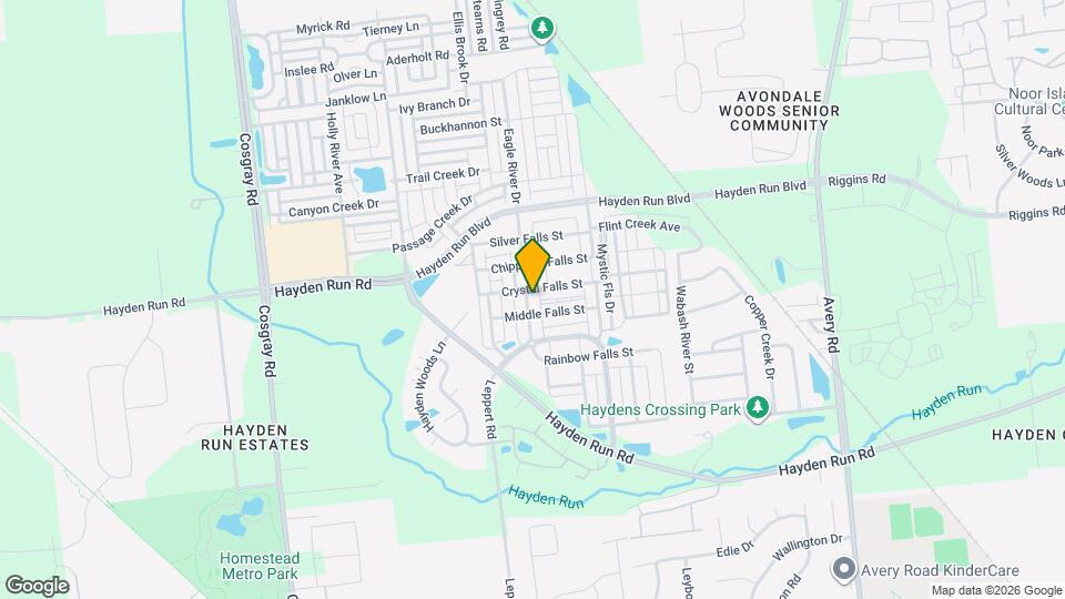 5310 Cross River Falls Blvd Map and Location Details