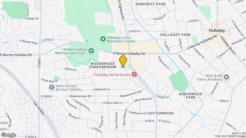 4852 S Highland Cir Map and Location Details