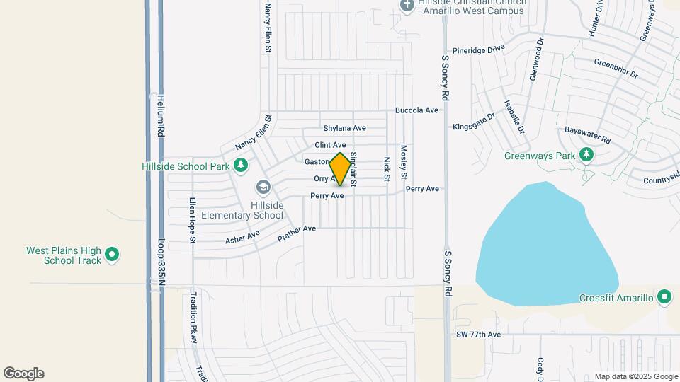 9206 Perry Ave Map and Location Details