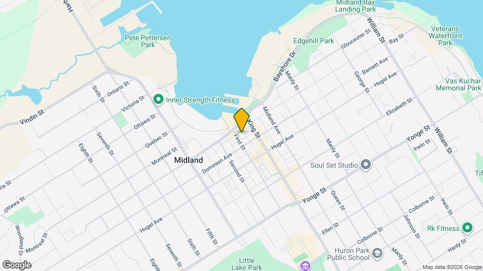 521-527 Bay St Map and Location Details