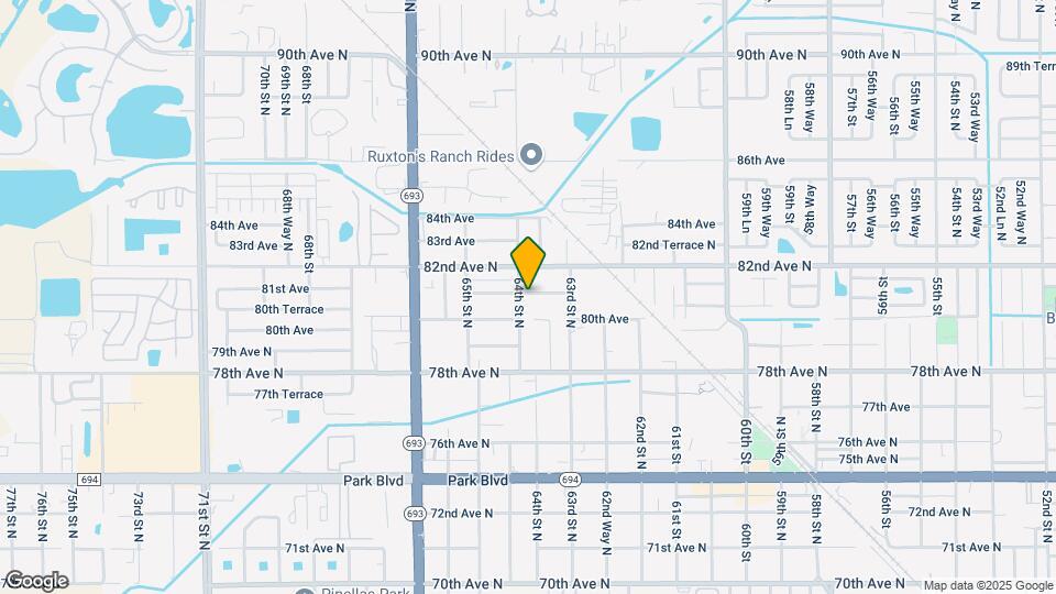 6382 81st Ave Map and Location Details