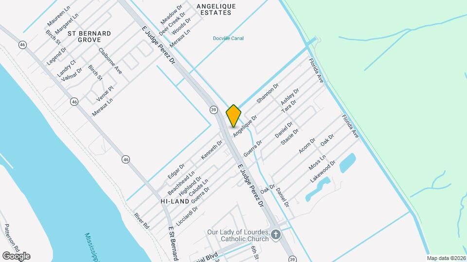 2608 Angelique Dr, Unit B Map and Location Details