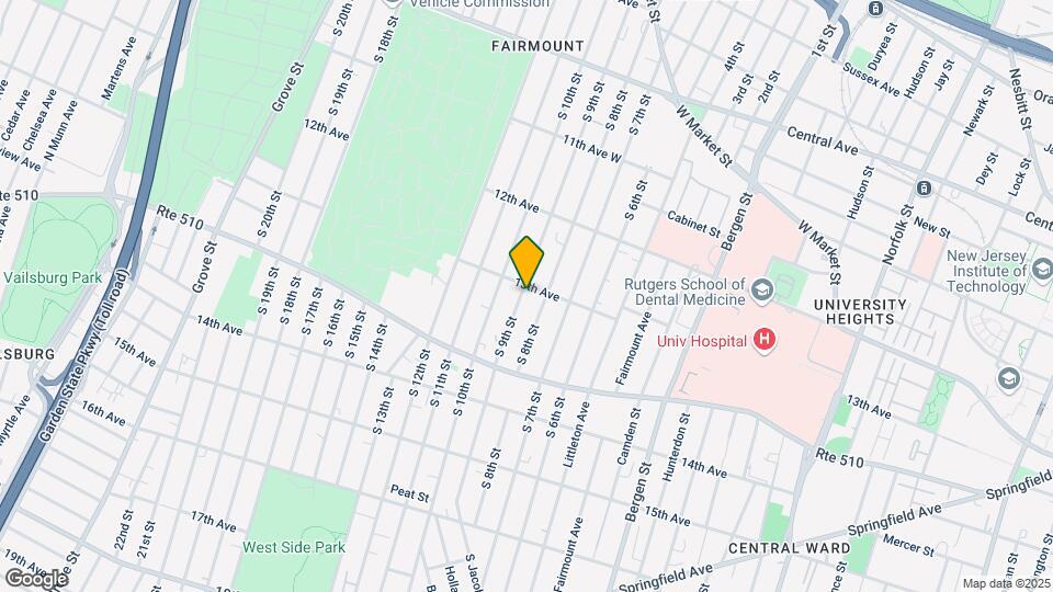 272 S 9th St, Unit 3 Mapa y Detalles de la Ubicación