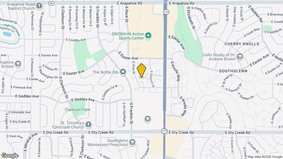 7236 S Vine Ct Mapa y Detalles de la Ubicación