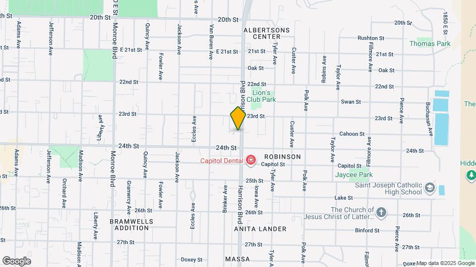 2353 Harrison Blvd Map and Location Details