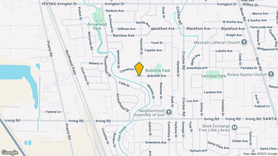 2998 Hyacinth St Map and Location Details