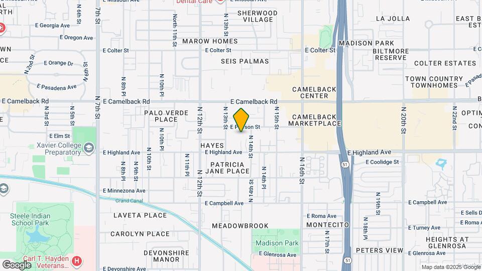 4762 N 14th St Map and Location Details