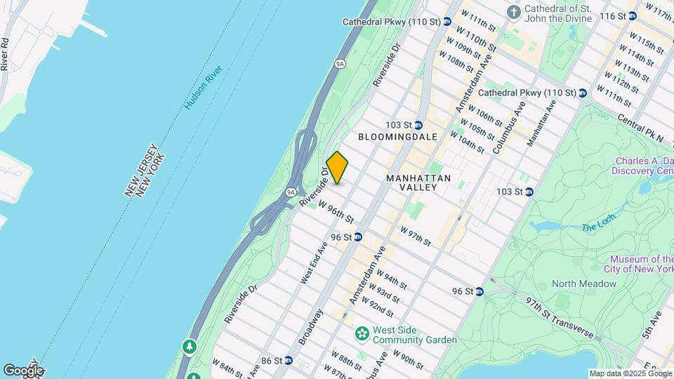 311 W 97th St Map and Location Details