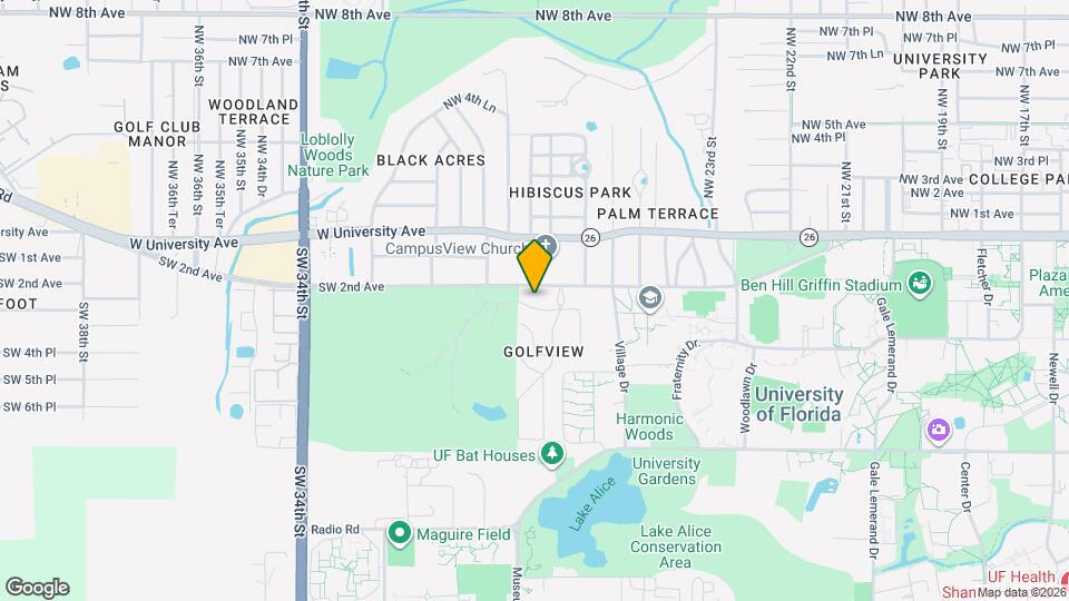 2734 SW 3rd Pl Map and Location Details