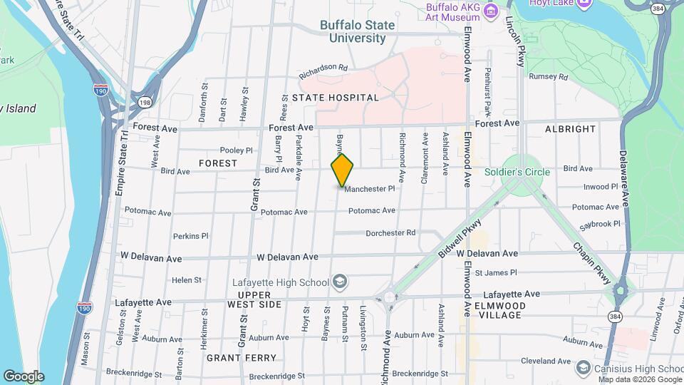 343 Baynes St, Unit Floor 1 Map and Location Details