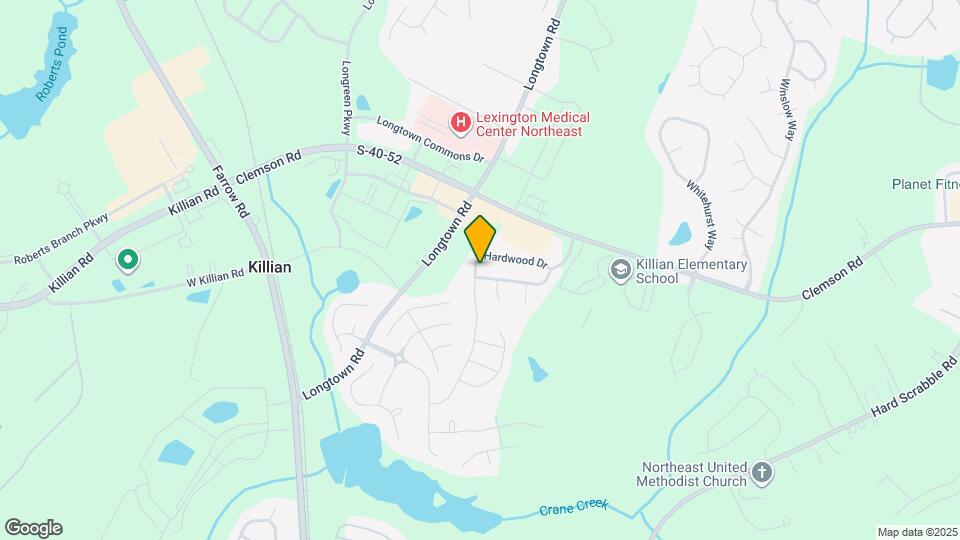 412 Killian Green Dr Map and Location Details