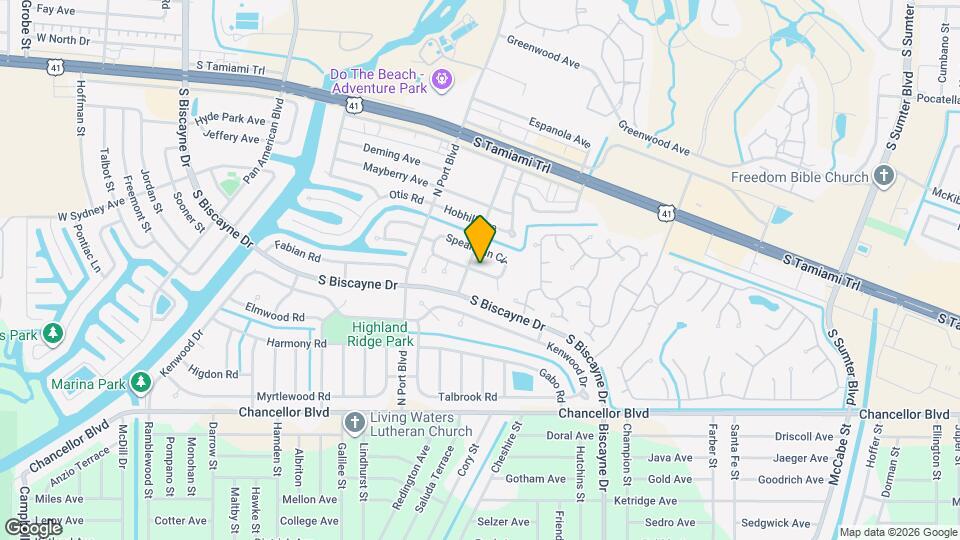 5815 Spearman Cir Map and Location Details