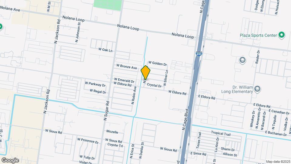 604 Crystal Dr Map and Location Details