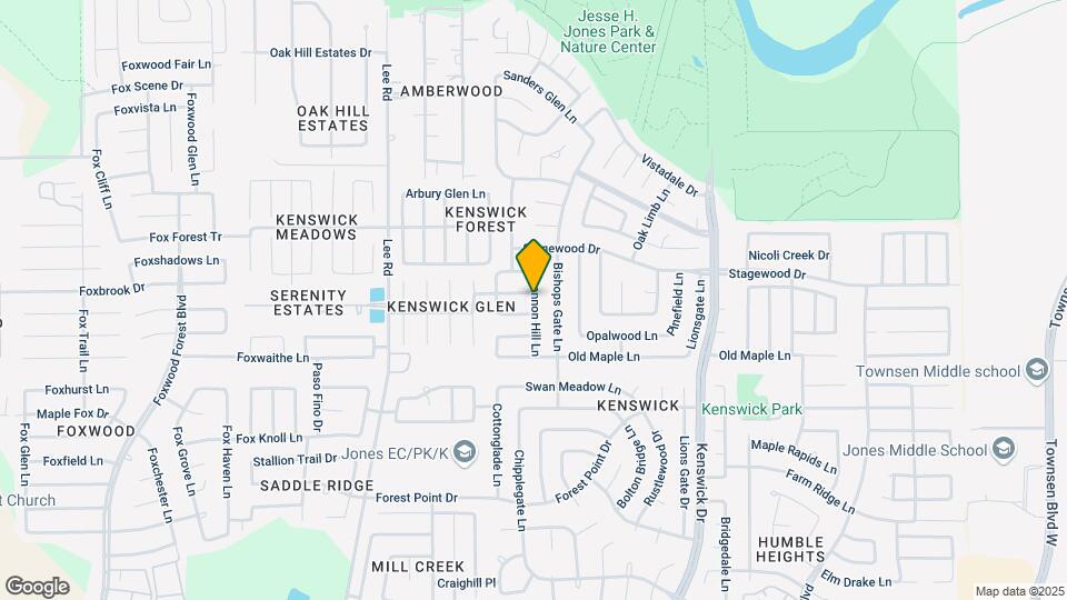 8138 Forest Glen Dr Map and Location Details