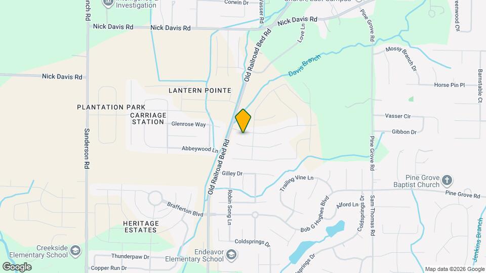 106 Oak Fletcher Dr Map and Location Details