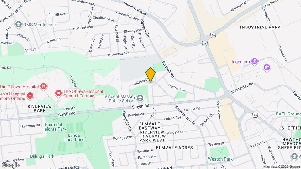 1810 Haig Dr Map and Location Details