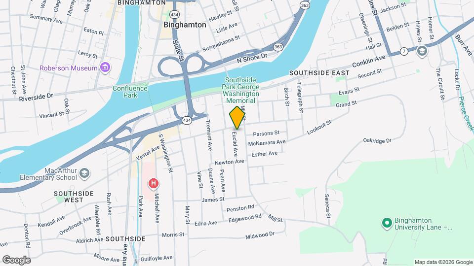 1 Euclid Ave, Unit 1st floor Mapa y Detalles de la Ubicación