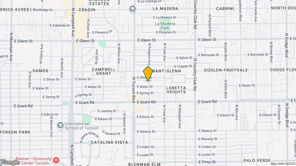 2573 E Water St Map and Location Details