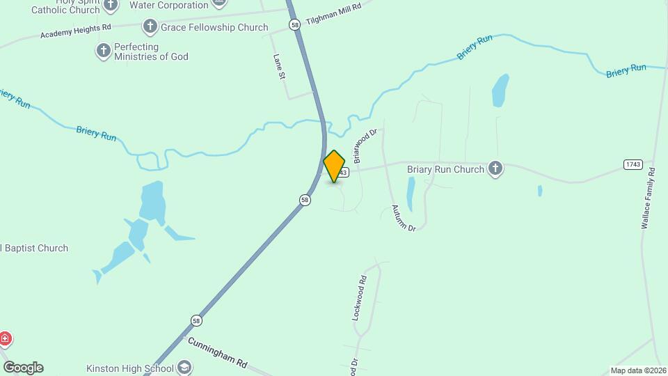 2164 Briarpatch Dr Map and Location Details