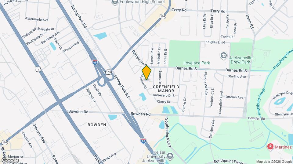 5906 Marty Ct Mapa y Detalles de la Ubicación