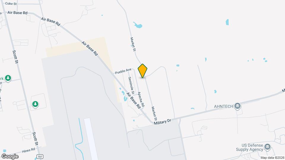 1109 Market St Map and Location Details