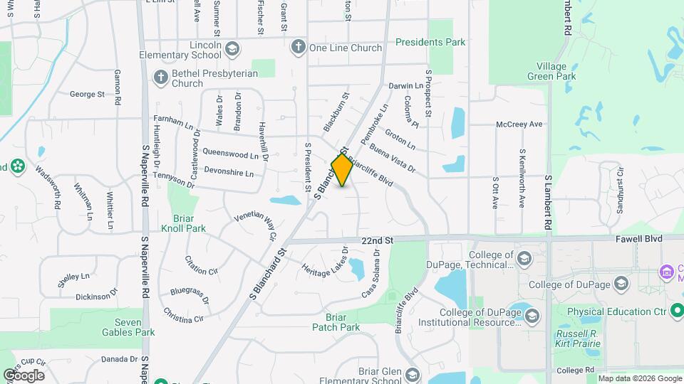 1127 Hertford Ct Map and Location Details