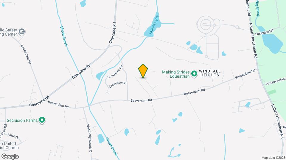 301 Beaver Pointe Dr Mapa y Detalles de la Ubicación