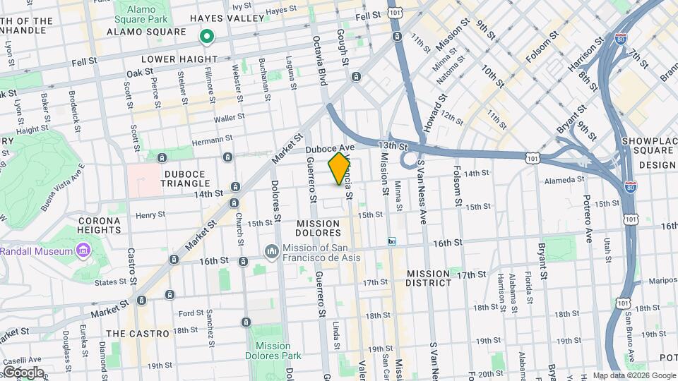 425 14th St Map and Location Details