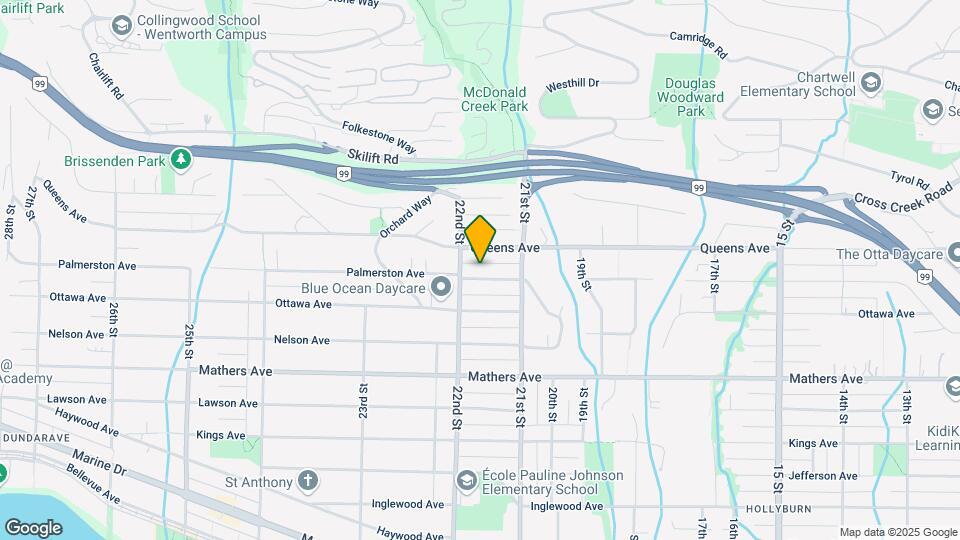 2165 Palmerston Ave Map and Location Details