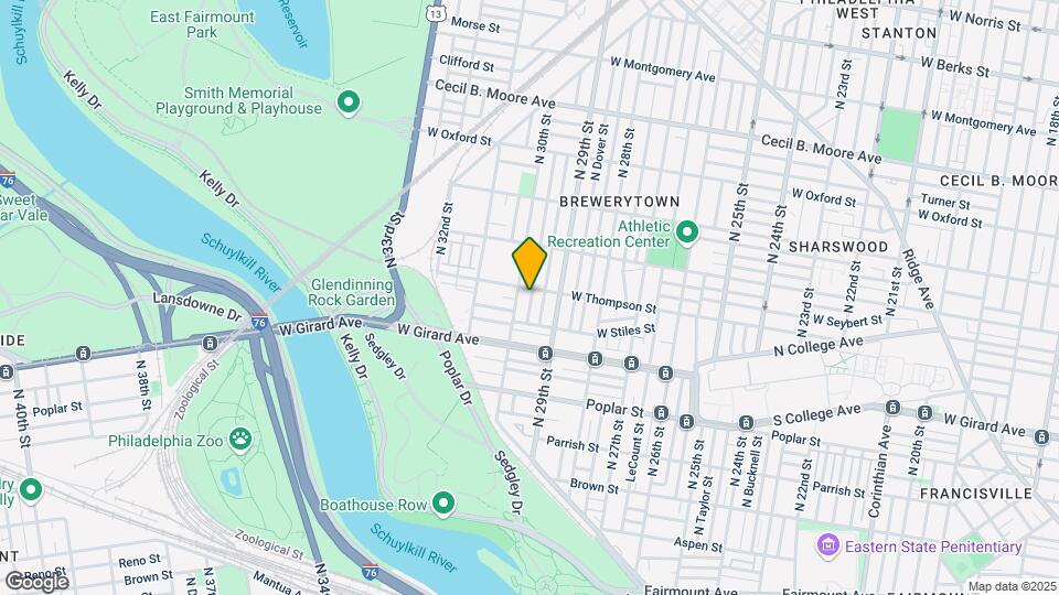 1256 N Myrtlewood St Map and Location Details