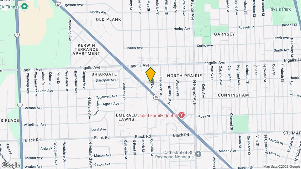 1067 N May St Map and Location Details
