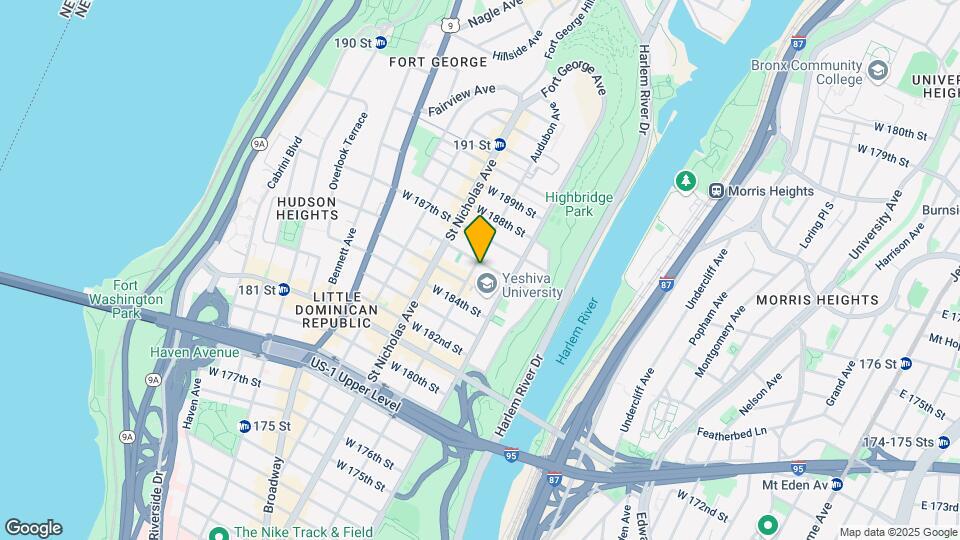 530 W 186th St Mapa y Detalles de la Ubicación