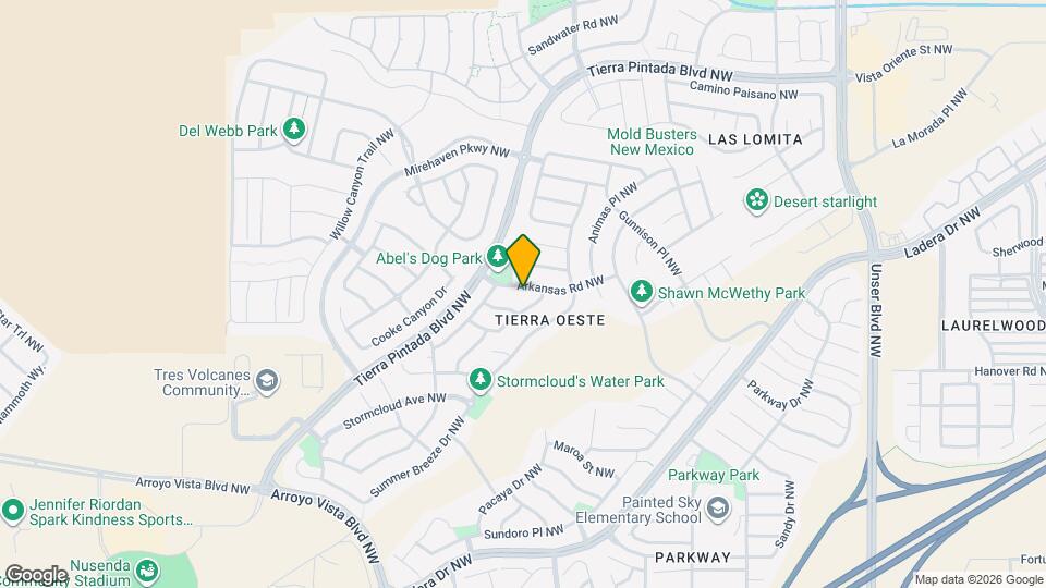 8900 Arkansas Rd NW Map and Location Details