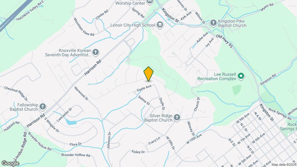 117 Gayle Ave Map and Location Details