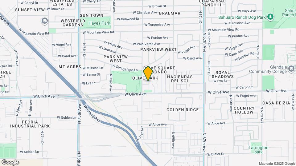 7056 W Eva St Map and Location Details