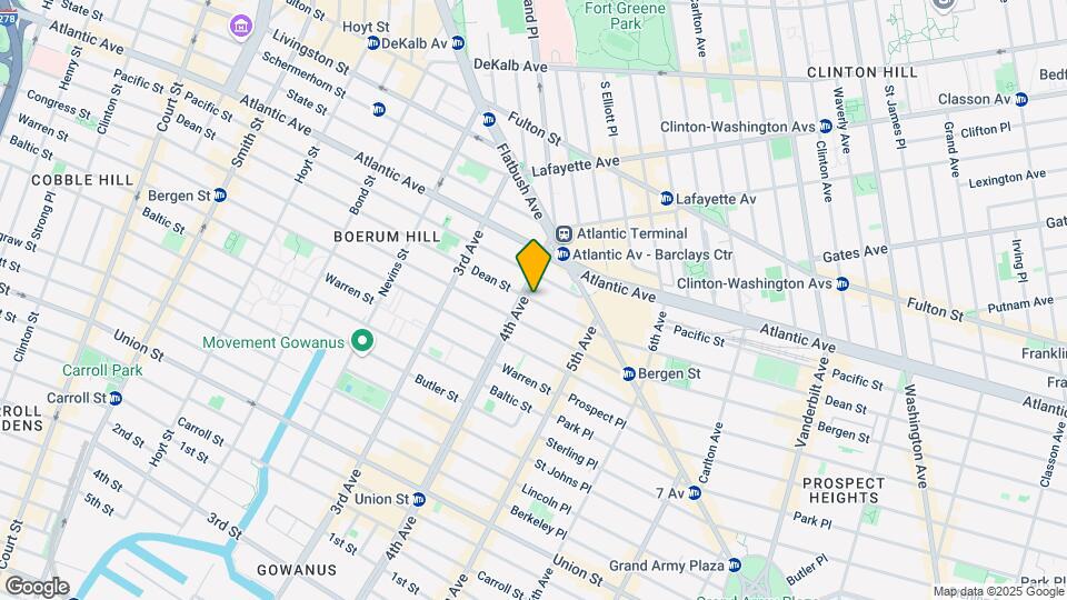 375 Dean St Mapa y Detalles de la Ubicación