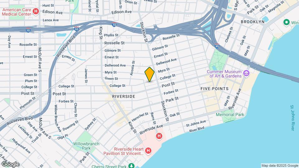 2532 College St Map and Location Details