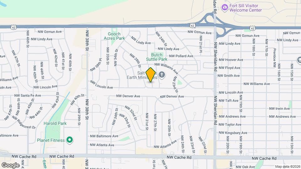 2206 NW 26th St Map and Location Details